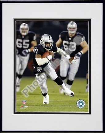 Tim Brown "2002 Action" Double Matted 8" x 10" Photograph in Black Anodized Aluminum Frame