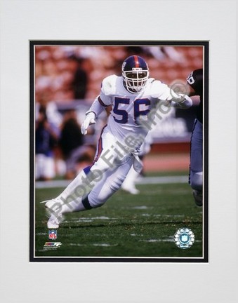 Lawrence Taylor "1993 Action" Double Matted 8" x 10" Photograph (Unframed)