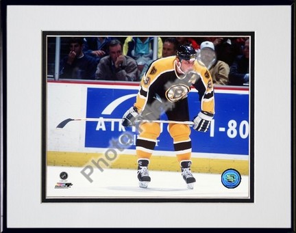 Cam Neely "1996 Action" Double Matted 8" x 10" Photograph in a Black Anodized Aluminum Frame