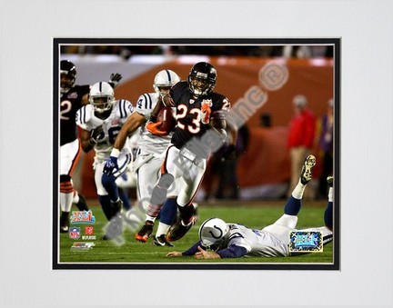Devin Hester "Super Bowl XLI Action #33" Double Matted 8" x 10" Photograph (Unframed)
