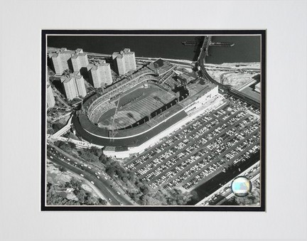 Polo Grounds Aerial View Double Matted 8" x 10" Photograph (Unframed)