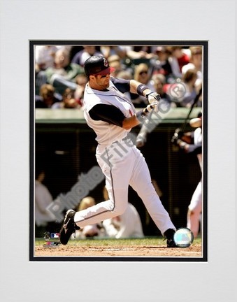 Casey Blake "2007 Batting Action" Double Matted 8" x 10" Photograph (Unframed)