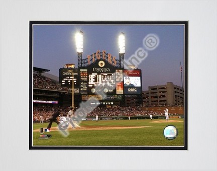 Justin Verlander "2007 No Hitter" Double Matted 8" x 10" Photograph (Unframed)