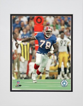 Bruce Smith "Action" Double Matted 8” x 10” Photograph (Unframed)