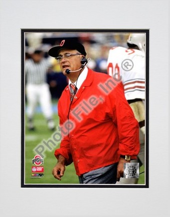 Woody Hayes "Ohio State Buckeyes (#2)" Double Matted 8" x 10" Photograph (Unframed)