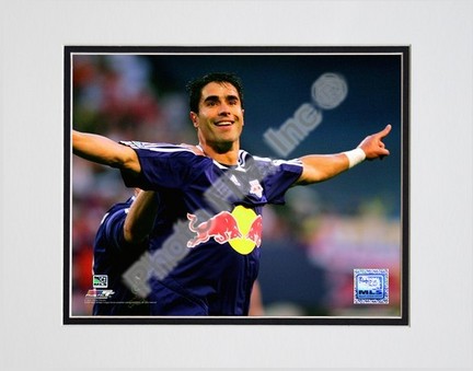 Juan Pablo Angel "2007 Action #14" Double Matted 8" x 10" Photograph (Unframed)