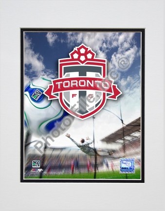 Toronto FC "2007 Team Logo" Double Matted 8" x 10" Photograph (Unframed)