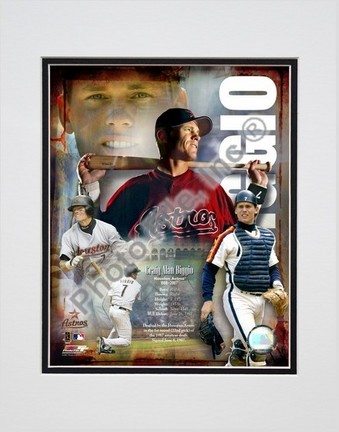 Craig Biggio "Legends Composite" Double Matted 8” x 10” Photograph (Unframed)