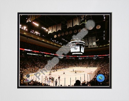 TD Banknorth Garden "2006 - 2007 NHL" Double Matted 8" x 10" Photograph (Unframed)