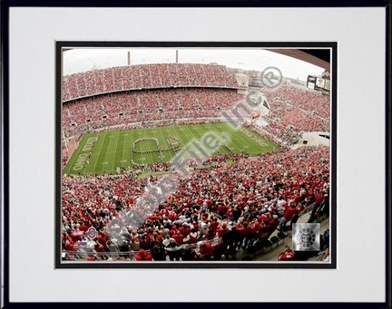 Ohio Bobcats "2004 Stadium" Double Matted 8" x 10" Photograph in Black Anodized Aluminum Frame