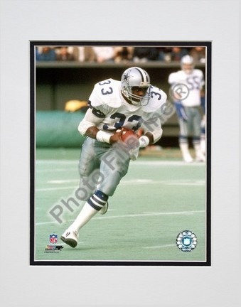 Tony Dorsett "Running Action" Double Matted 8” x 10” Photograph (Unframed)