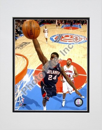 Marvin Williams "2007 - 2008 Action Court Shot" Double Matted 8" x 10" Photograph (Unframed)
