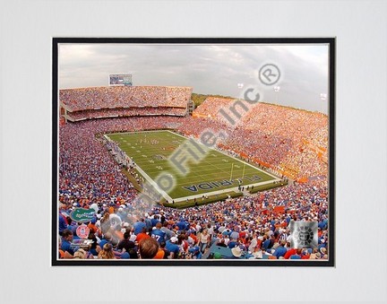Ben Hill Griffin Stadium "(The Swamp) 2006 - University of Florida" Double Matted 8” x 10” Photograph (Unf