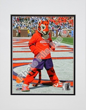 Clemson University "Tigers Mascot, 2006" Double Matted 8” x 10” Photograph (Unframed)
