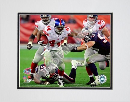 Ahmad Bradshaw "Super Bowl XLII Action #6" Double Matted 8" x 10" Photograph (Unframed)