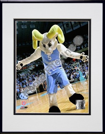 University of North Carolina "Ramses the Tar Heels Mascot, 2007" Double Matted 8" x 10" Photograph I
