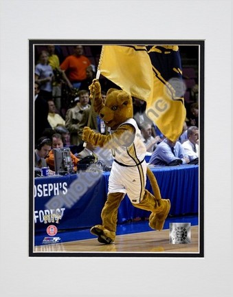 University of Pittsburgh "Panthers Mascot, 2004" Double Matted 8” x 10” Photograph (Unframed)