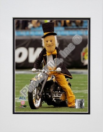 Wake Forest University "Demon Deacon Mascot 2007" Double Matted 8” x 10” Photograph (Unframed)