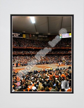 Carrier Dome Syracuse University "Orangemen 2006" Double Matted 8” x 10” Photograph (Unframed)