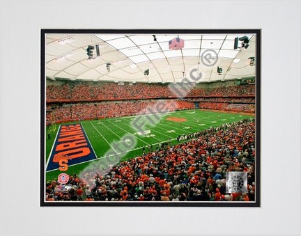 Carrier Dome Syracuse University "Orangemen 2006" Football Game Double Matted 8” x 10” Photograph (Unframe