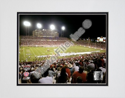 University Stadium New Mexico Lobos, 2006 Double Matted 8” x 10” Photograph (Unframed)