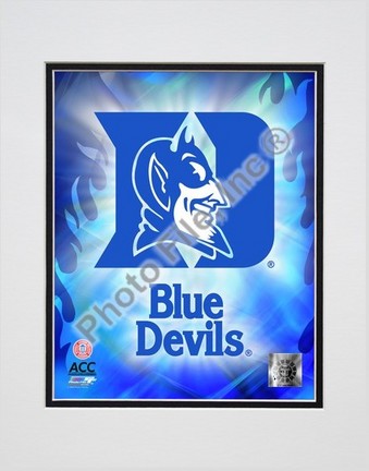 Duke University Blue Devils "2008 Logo Photo" Double Matted 8” x 10” Photograph (Unframed)