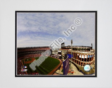 Shea Stadium & Citi Field 2008 Double Matted 8” x 10” Photograph (Unframed)