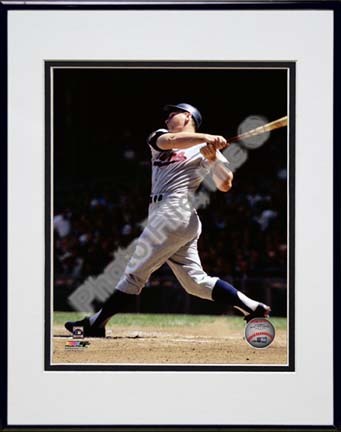 Harmon Killebrew "1964 Batting Action" Double Matted 8” x 10” Photograph in Black Anodized Aluminum Frame