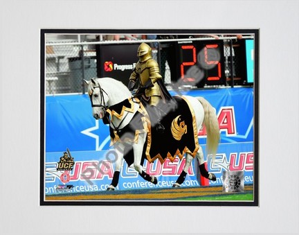 UCF (Central Florida) Knights Mascot 2007 Double Matted 8” x 10” Photograph (Unframed)