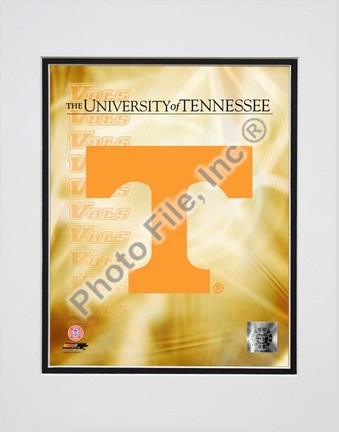 2008 University of Tennessee Logo Double Matted 8” x 10” Photograph (Unframed)