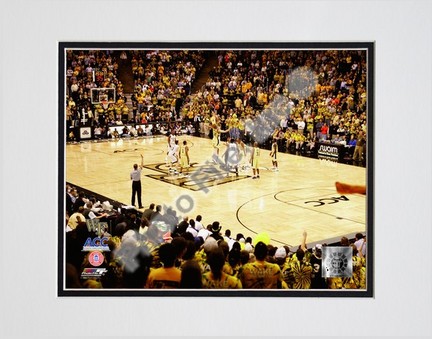 Lawrence Joel "Veterans Memorial Coliseum Wake Forest Demon Deacons 2005" Double Matted 8” x 10” Photograp