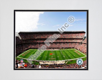 Cleveland Browns Stadium 2008 Double Matted 8” x 10” Photograph (Unframed)