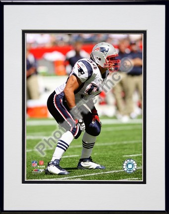 Tedy Bruschi "2008 Action" Double Matted 8” x 10” Photograph in Black Anodized Aluminum Frame
