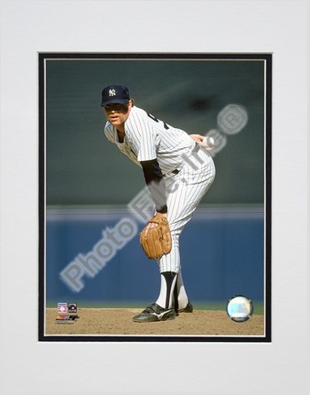 Rich "Goose" Gossage Action Double Matted 8” x 10” Photograph (Unframed)