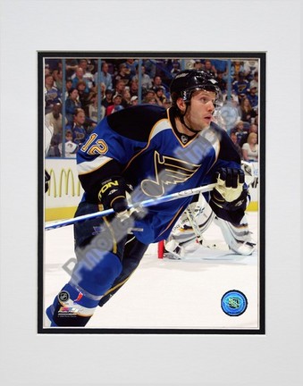 Lee Stempniak "2008-2009 Action" Double Matted 8” x 10” Photograph (Unframed)