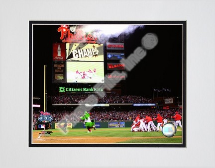 Philadelphia Phillies "Citizens Bank Park Game 5 of the 2008 World Series" Double Matted 8" x 10" Ph