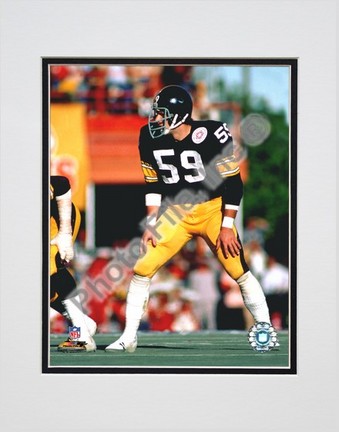 Jack Ham "Action" Double Matted 8” x 10” Photograph (Unframed)