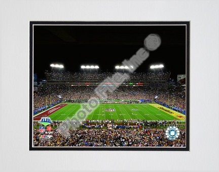 Raymond James Stadium "Super Bowl XLIII (#1)" Double Matted 8" x 10" Photograph (Unframed)