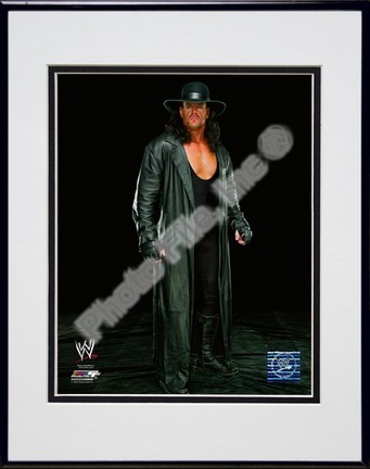 The Undertaker #531 Double Matted 8” x 10” Photograph in Black Anodized Aluminum Frame