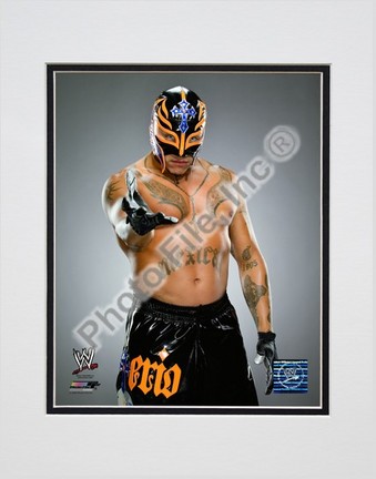 Rey Mysterio #534 Double Matted 8” x 10” Photograph (Unframed)