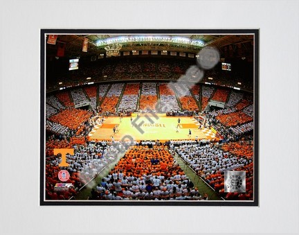 Thompson Boling Arena Tennessee Volunteers  Double Matted 8” x 10” Photograph (Unframed)