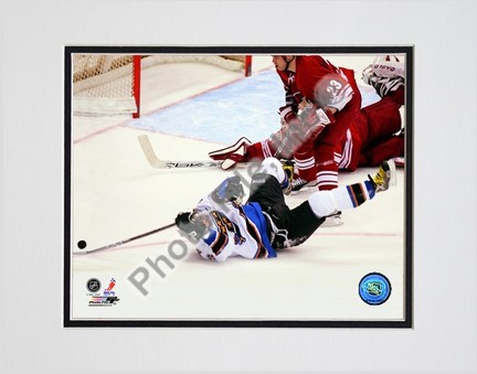 Alex Ovechkin 2006-2007 "The Goal" Double Matted 8” x 10” Photograph (Unframed)