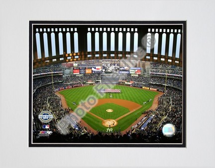 Yankee Stadium 2009 Interior Double Matted 8” x 10” Photograph (Unframed)