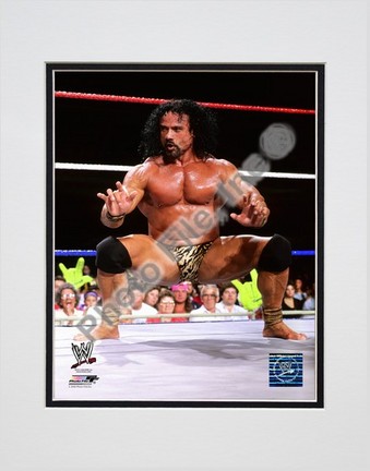 Jimmy "Superfly" Snuka #553 Double Matted 8” x 10” Photograph (Unframed)
