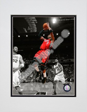 Dwyane Wade "In the Spotlight" Double Matted 8” x 10” Photograph (Unframed)