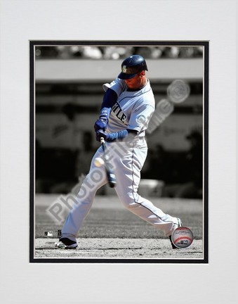 Ken Griffey Jr. "Spotlight Collection" Double Matted 8” x 10” Photograph (Unframed)