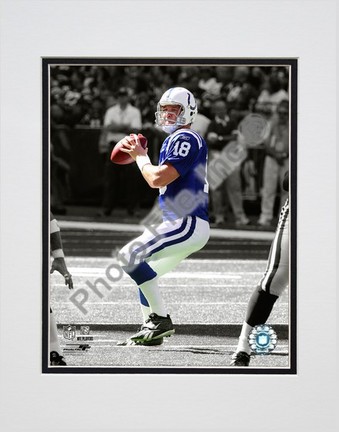 Peyton Manning "In the Spotlight" Double Matted 8” x 10” Photograph (Unframed)