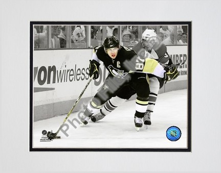 Sidney Crosby Spotlight Collection Double Matted 8” x 10” Photograph (Unframed)