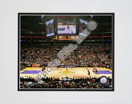 Staples Center 2009 Double Matted 8” x 10” Photograph (Unframed)