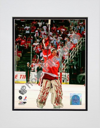 Chris Osgood "2009 Stanley Cup / Game 2 (#7)" Double Matted 8" x 10" Photograph (Unframed)